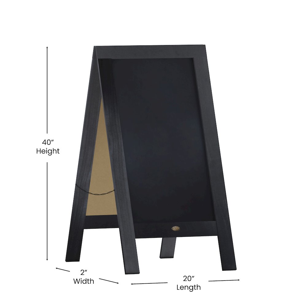 Vintage A-Frame Double Sided Indoor/Outdoor Magnetic Message Board Set. Picture 5