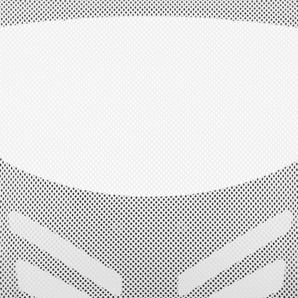 Mid-Back White Mesh Multifunction Executive Swivel Office Chair. Picture 13