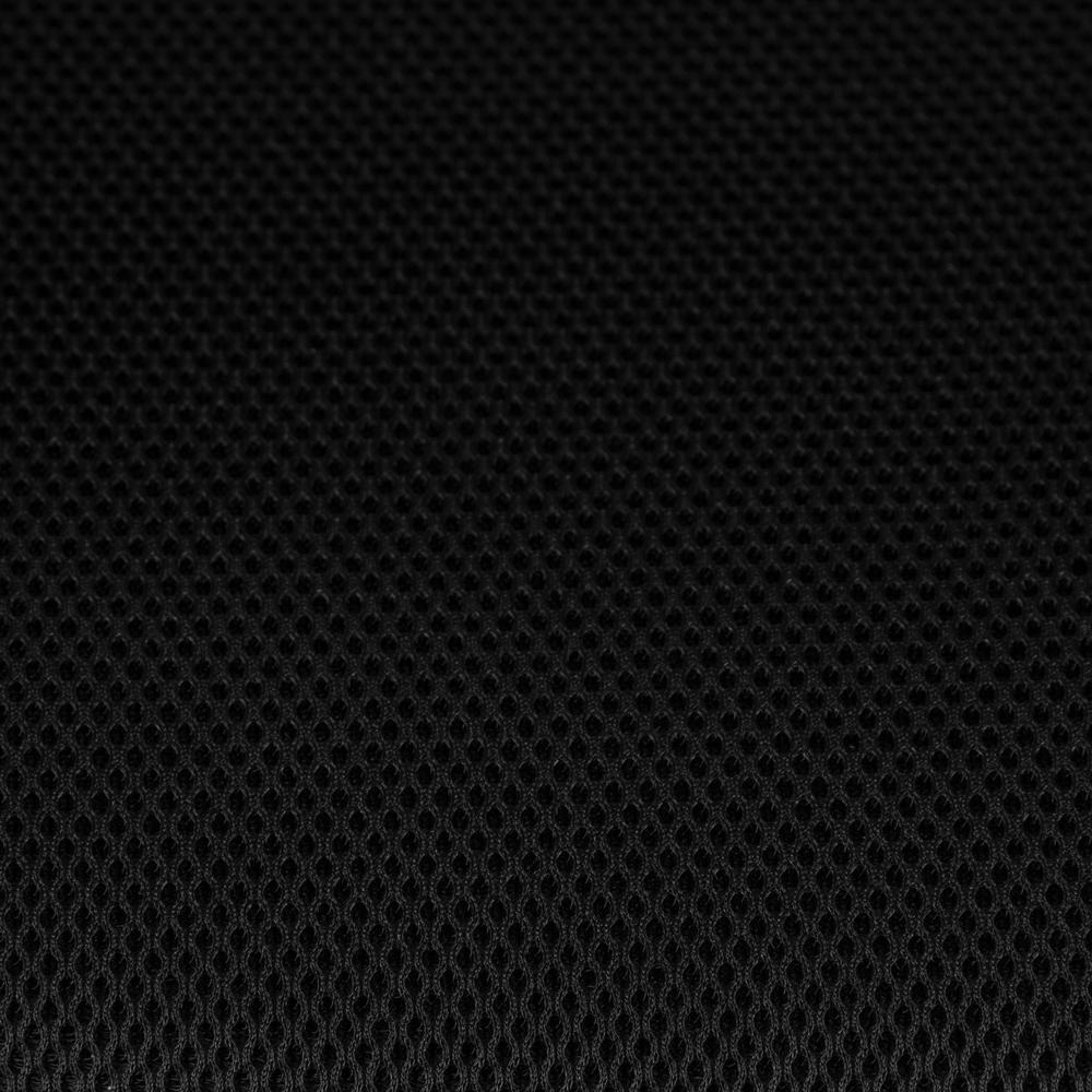 High Back Black Mesh Ergonomic Swivel Office Chair with Black Frame and Flip-up Arms. Picture 13