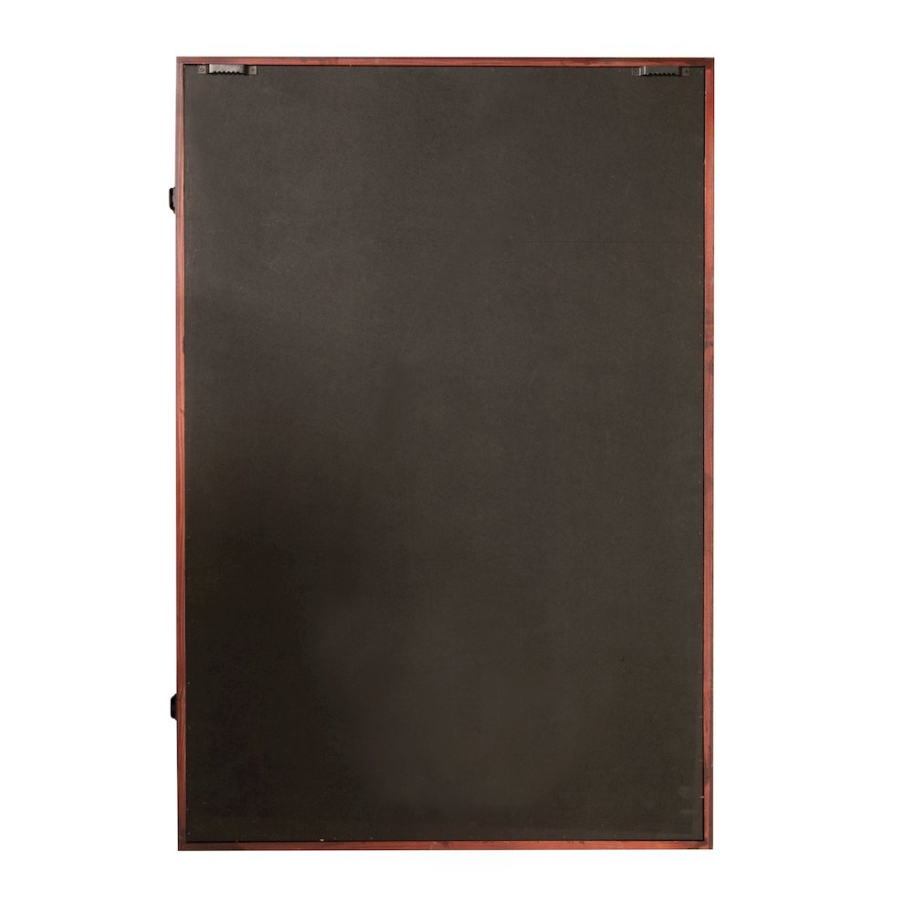 Contemporary 24 x 36 Lockable Jersey Display Case, Mahogany. Picture 8