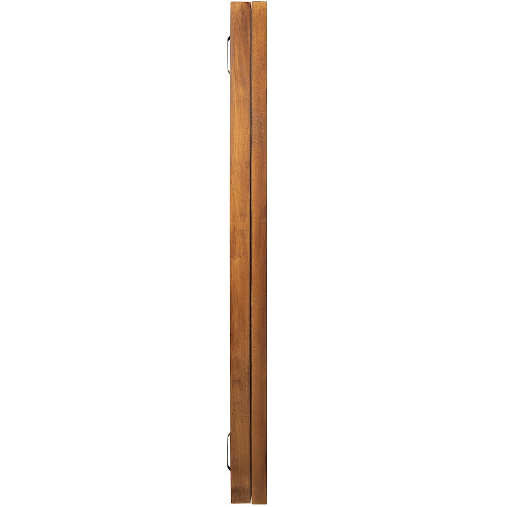 Contemporary 24 x 36 Lockable Jersey Display Case, Rustic Brown. Picture 10