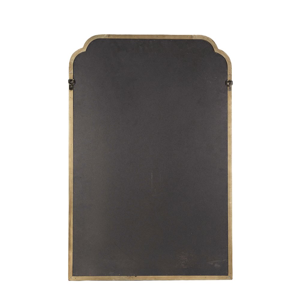 Efie 36" x 24" Large Accent Wall Mirror with Solid Wood Frame. Picture 7