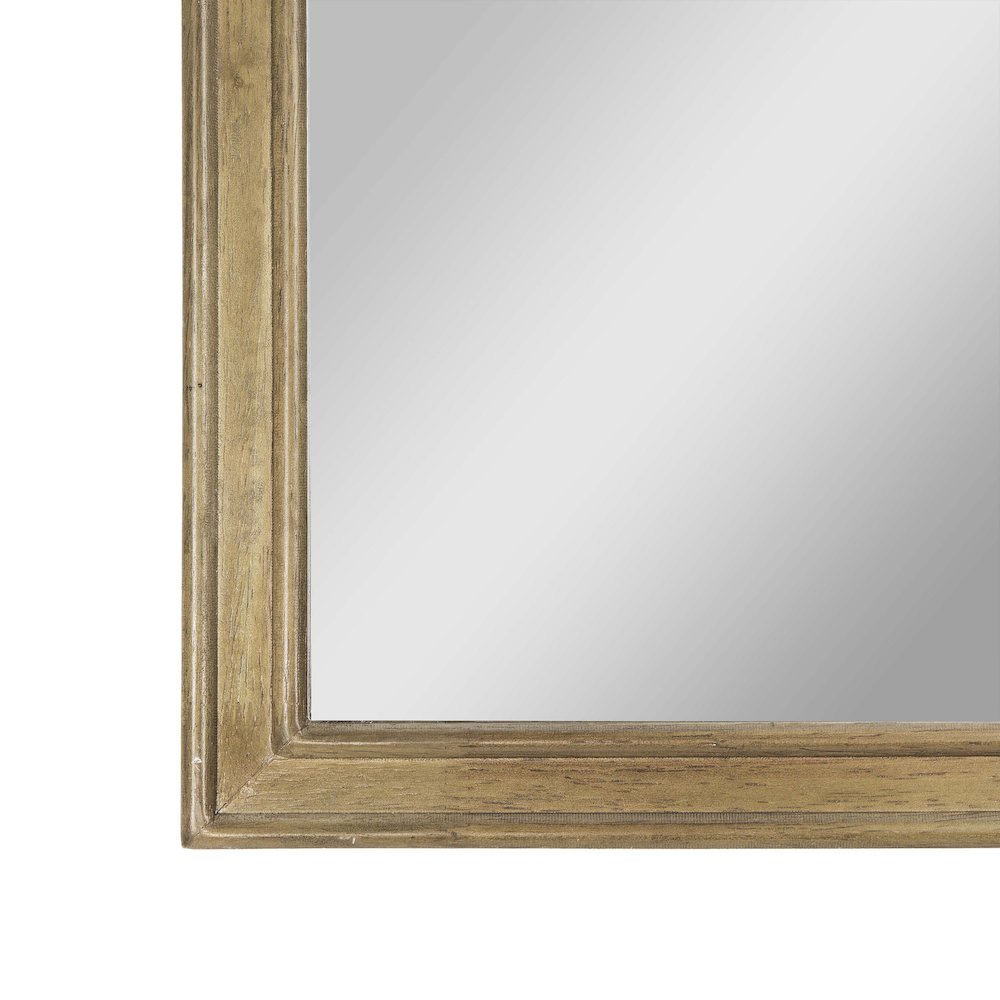 Efie 36" x 24" Large Accent Wall Mirror with Solid Wood Frame. Picture 8