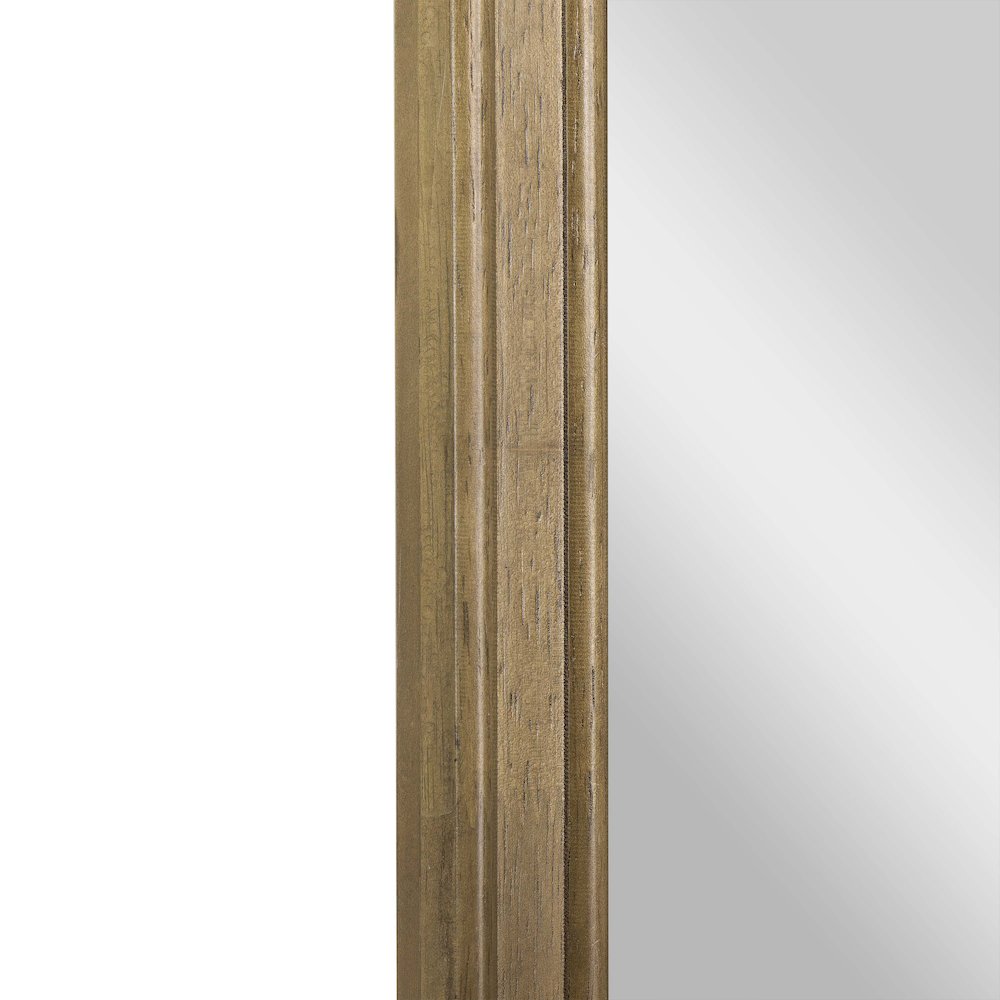 Efie 36" x 24" Large Accent Wall Mirror with Solid Wood Frame. Picture 12
