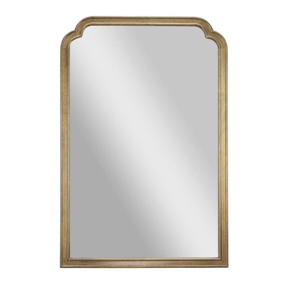 Efie 36" x 24" Large Accent Wall Mirror with Solid Wood Frame. Picture 10