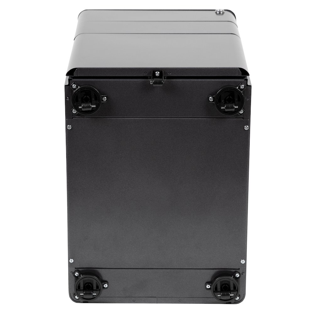 3-Drawer Mobile Locking Filing Cabinet with Anti-Tilt Mechanism, Black. Picture 11