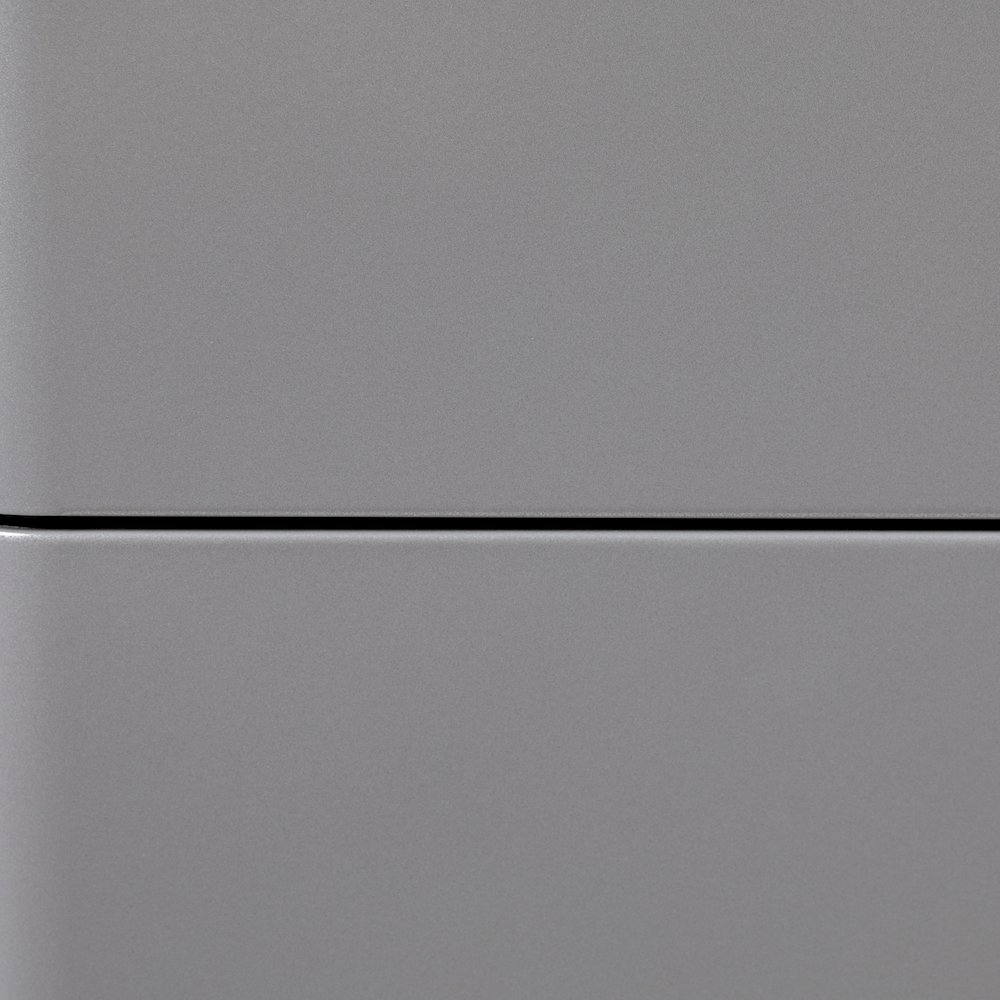 3-Drawer Mobile Locking Filing Cabinet with Anti-Tilt Mechanism, Gray. Picture 14