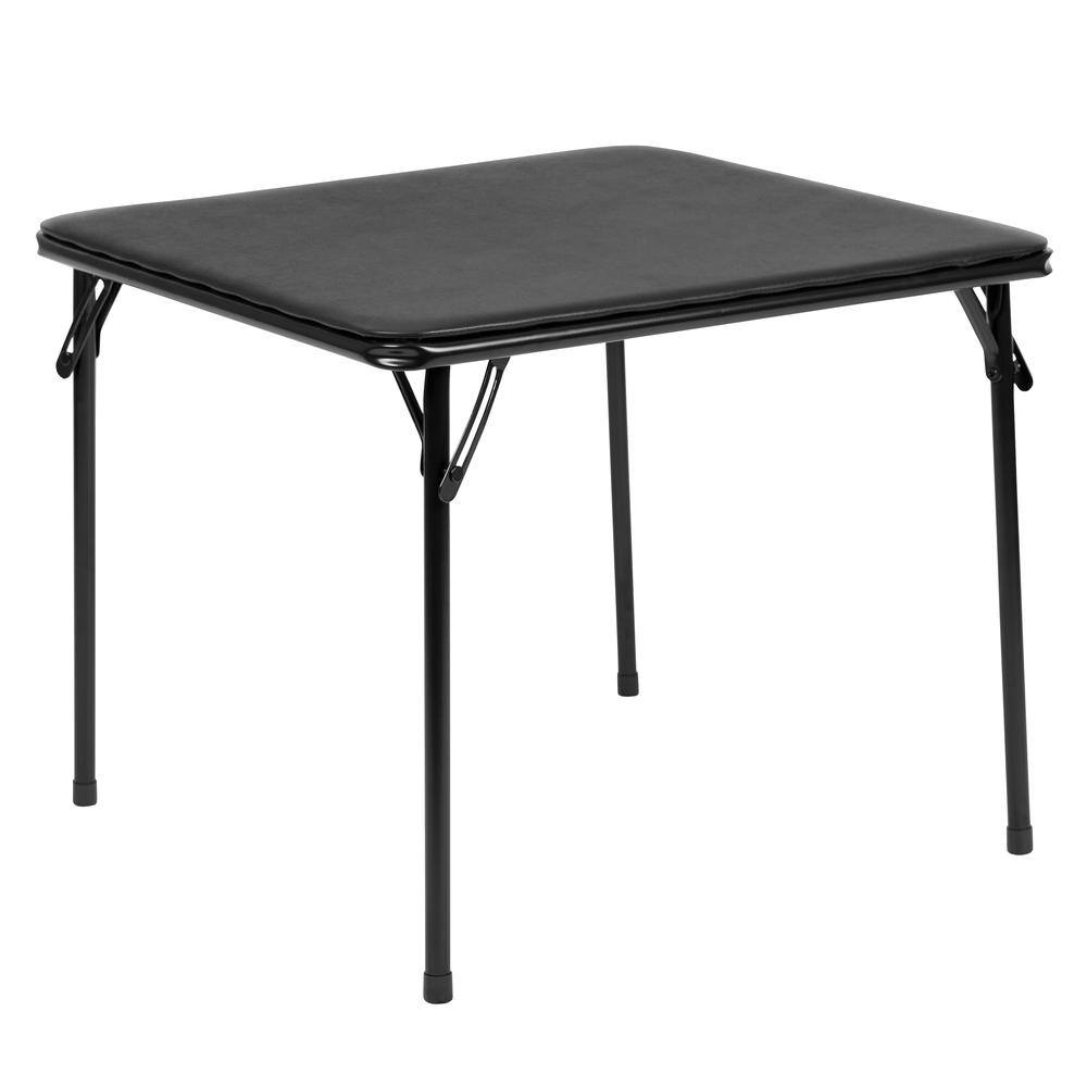 Kids Black Folding Table. Picture 1