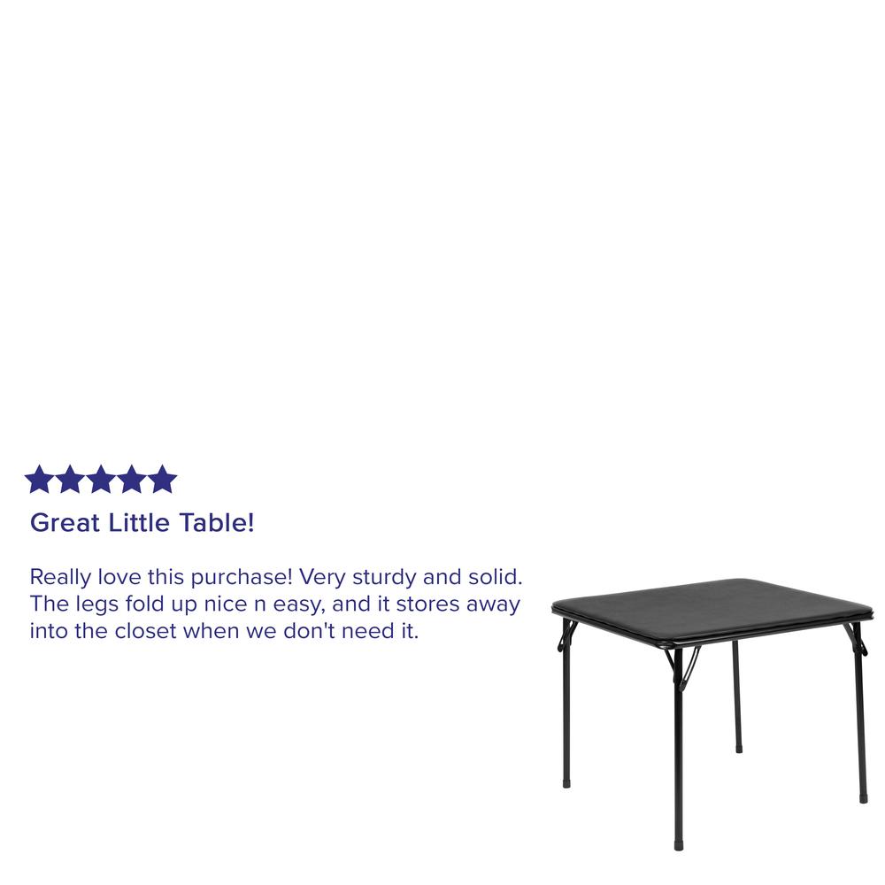 Kids Black Folding Table. Picture 10