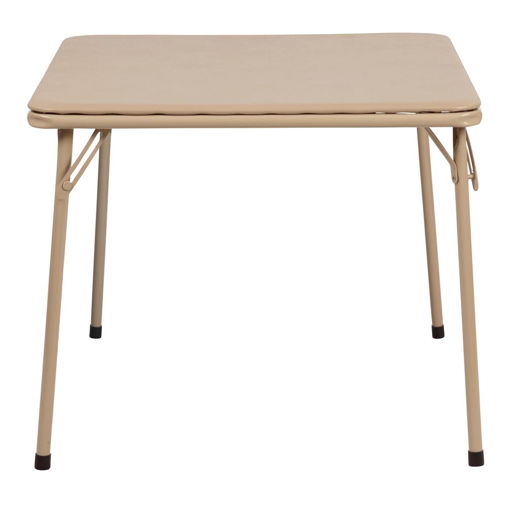 Kids Tan Folding Table. Picture 3