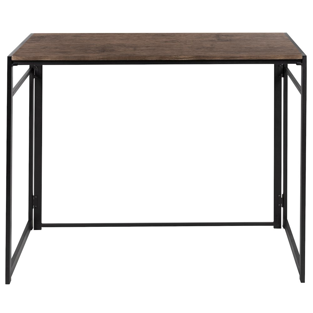 Rustic Home Office Folding Computer Desk - 40". Picture 15