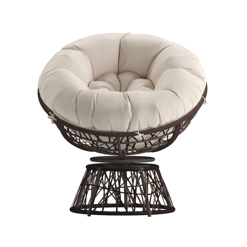 Contemporary Papasan Patio Chair. Picture 11