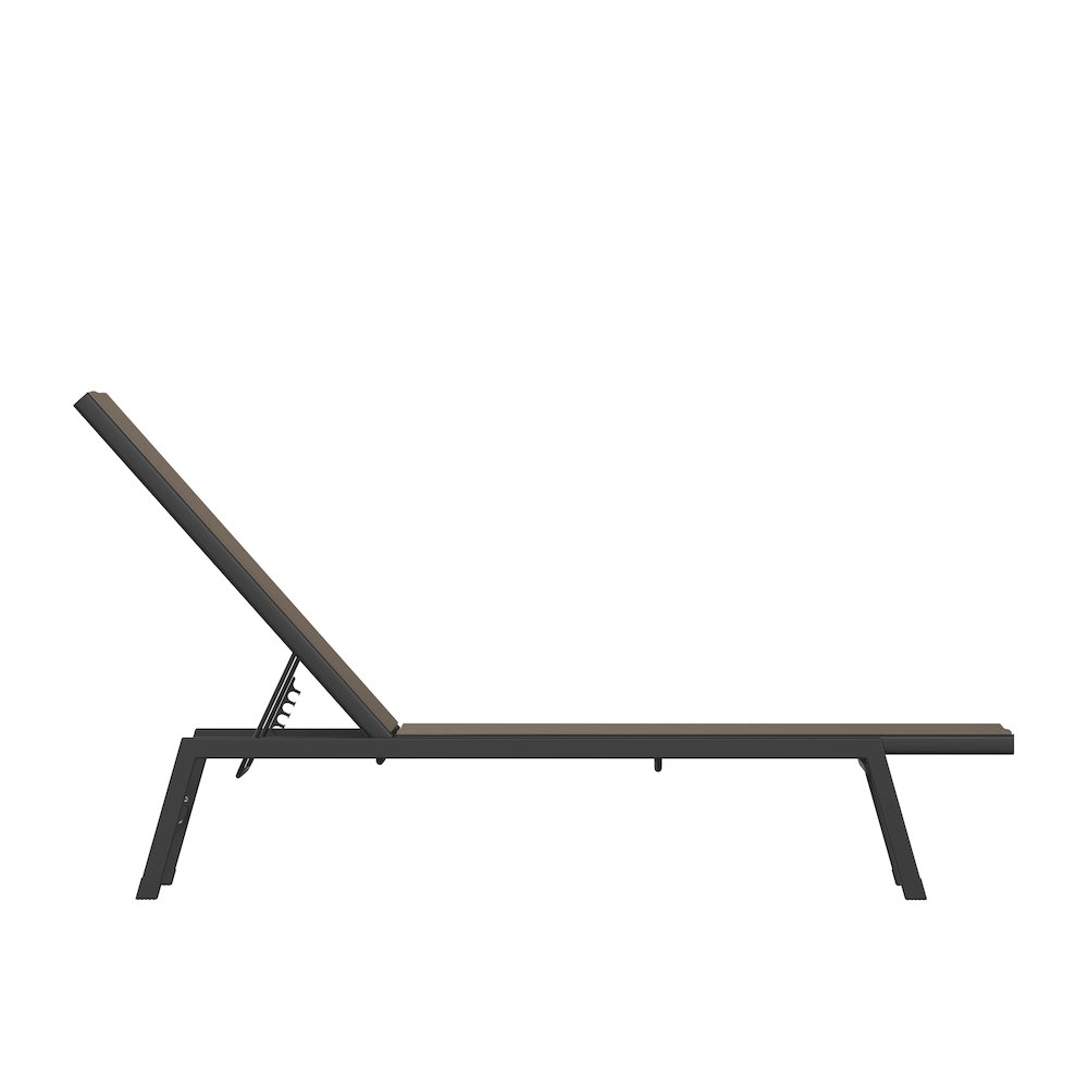 Modern Outdoor Chaise Lounge Chair. Picture 10