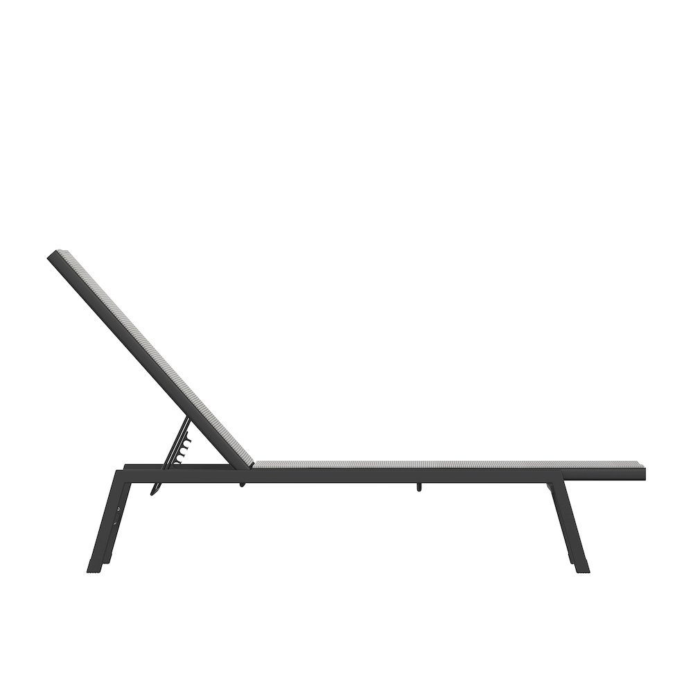 Modern Outdoor Chaise Lounge Chair. Picture 10