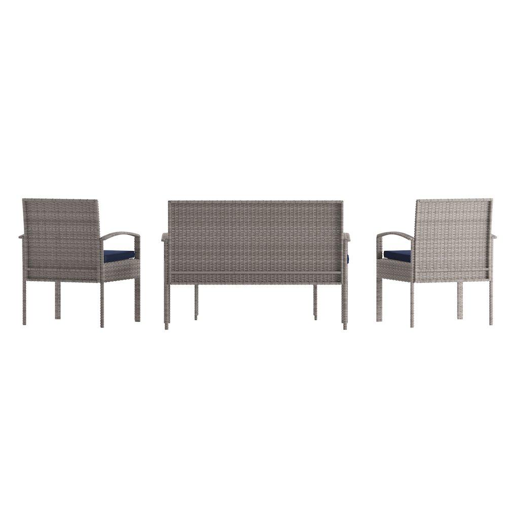 Contemporary Outdoor Seating Set. Picture 9