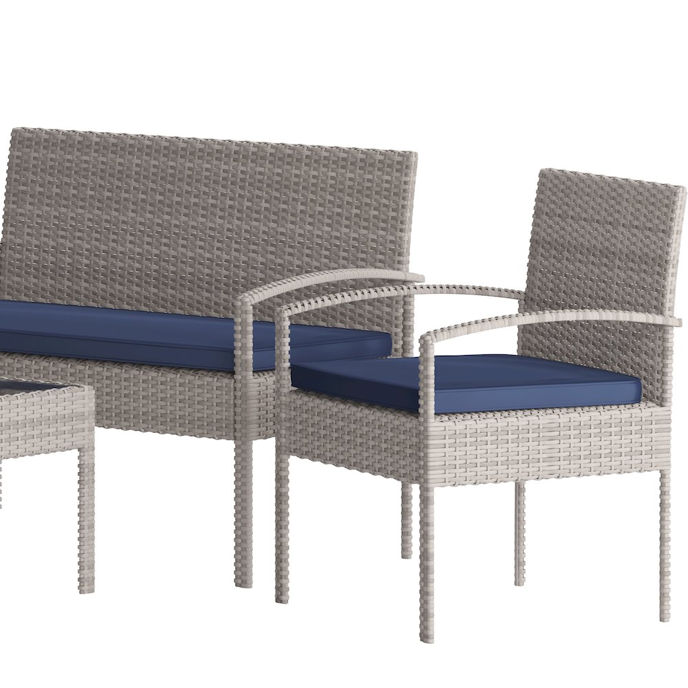 Contemporary Outdoor Seating Set. Picture 10