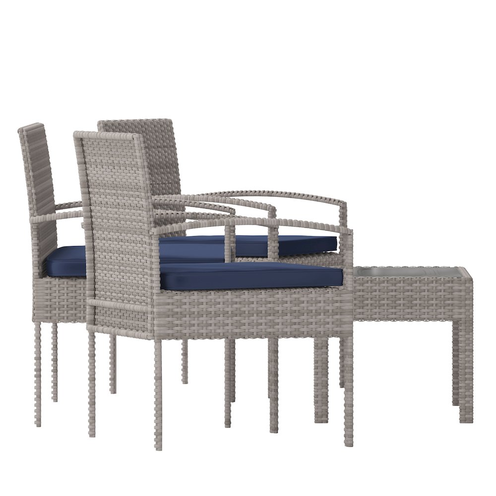 Contemporary Outdoor Seating Set. Picture 11