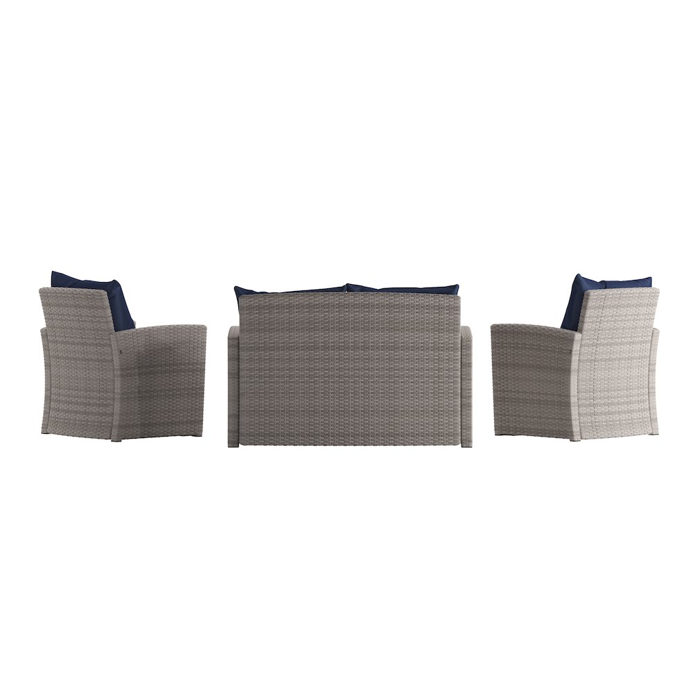 Contemporary Outdoor Seating Set. Picture 9