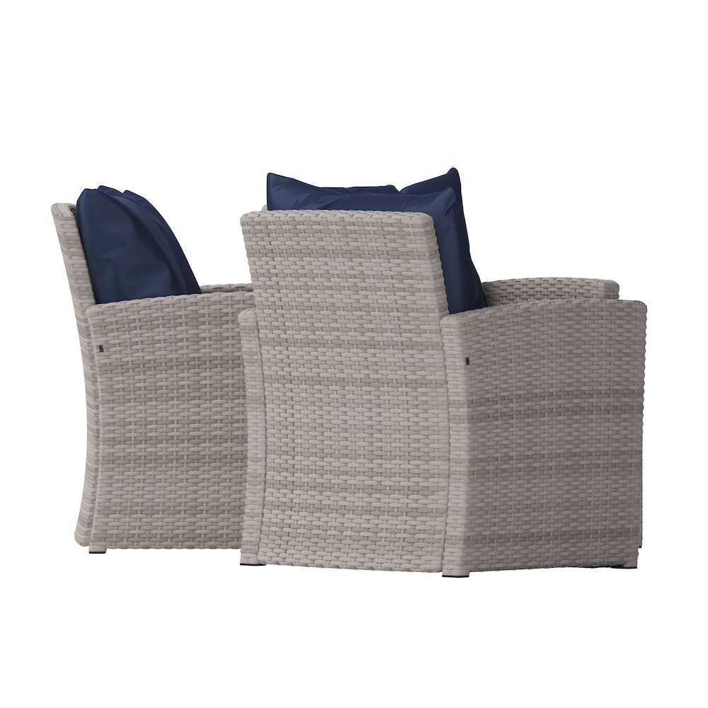 Contemporary Outdoor Seating Set. Picture 11