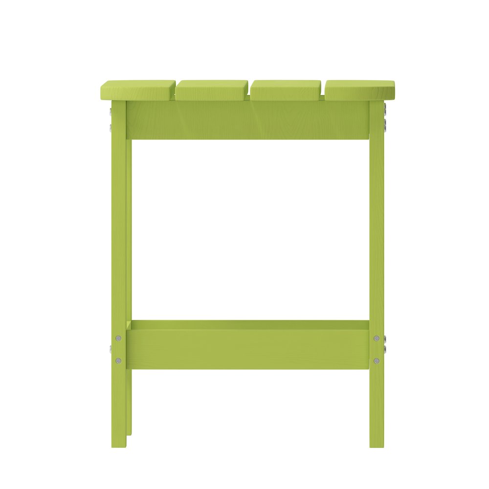 Contemporary Commercial Grade Adirondack Side Table for year round use. Picture 10