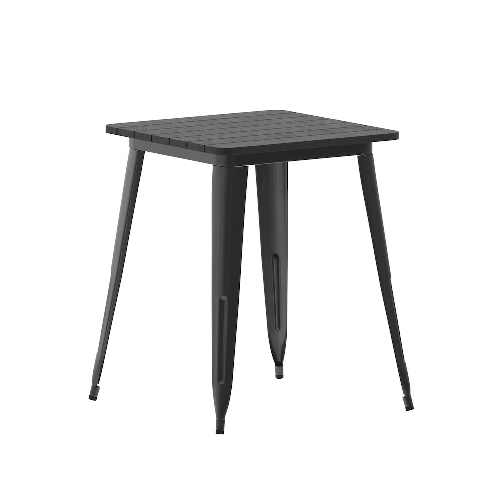 Contemporary 23.75" Square Commercial Dining Table for 2. Picture 1