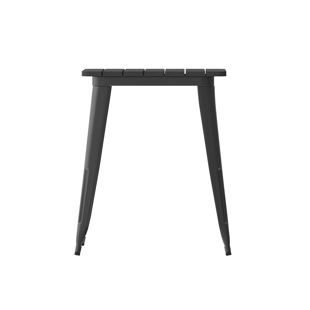 Contemporary 23.75" Square Commercial Dining Table for 2. Picture 9