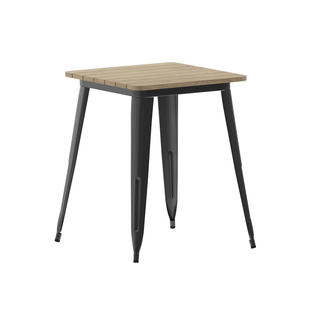 Contemporary 23.75" Square Commercial Dining Table for 2. Picture 1
