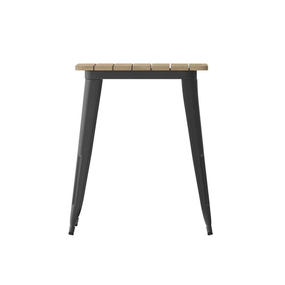 Contemporary 23.75" Square Commercial Dining Table for 2. Picture 9