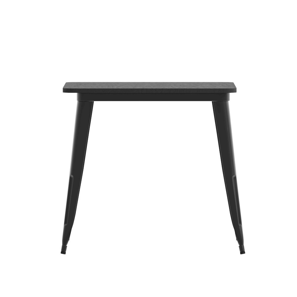 Contemporary 31.5" Square Commercial Dining Table for 4. Picture 10