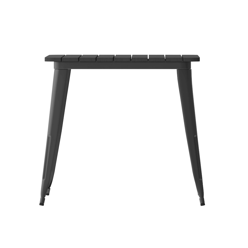 Contemporary 31.5" Square Commercial Dining Table for 4. Picture 9