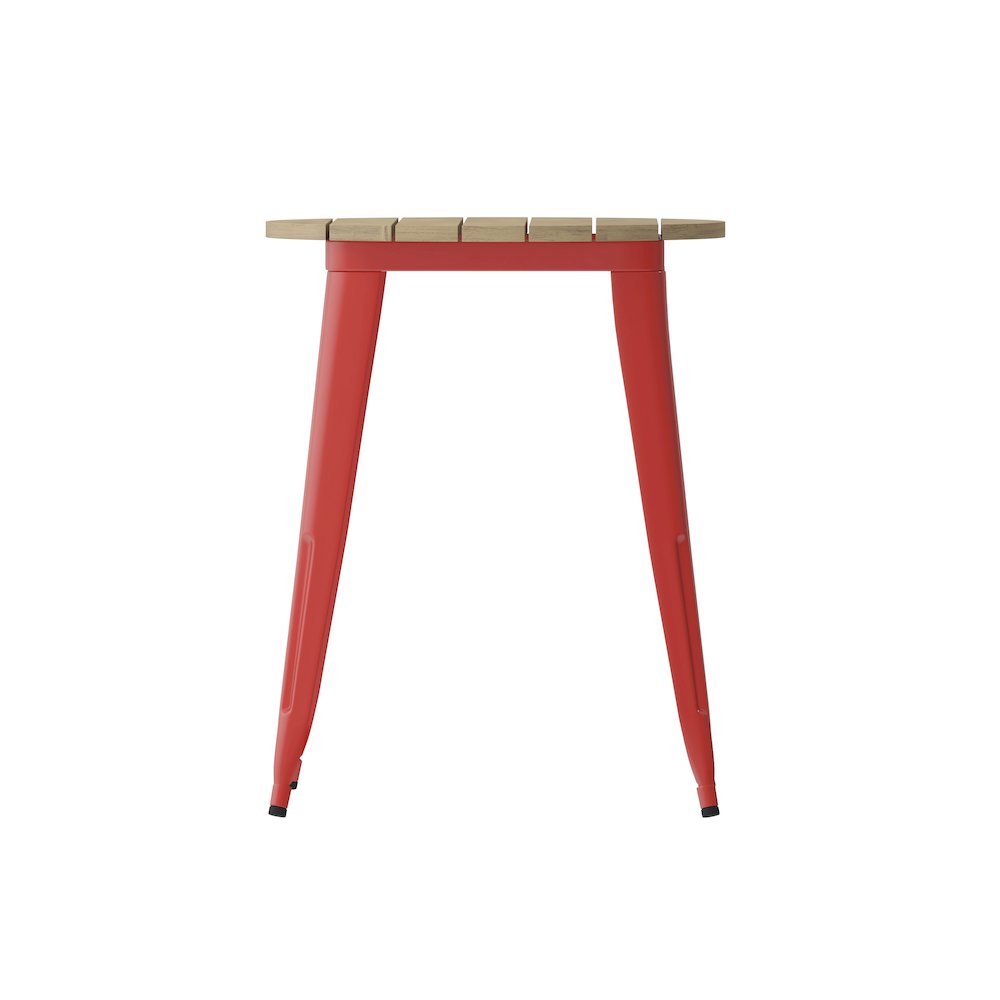 Contemporary 23.75" Round Commercial Dining Table for 2. Picture 9
