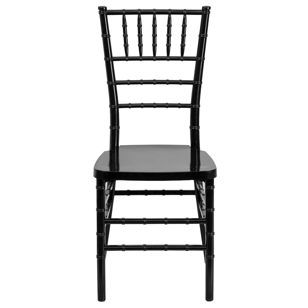 PREMIUM Black Resin Stacking Chiavari Chair. Picture 10