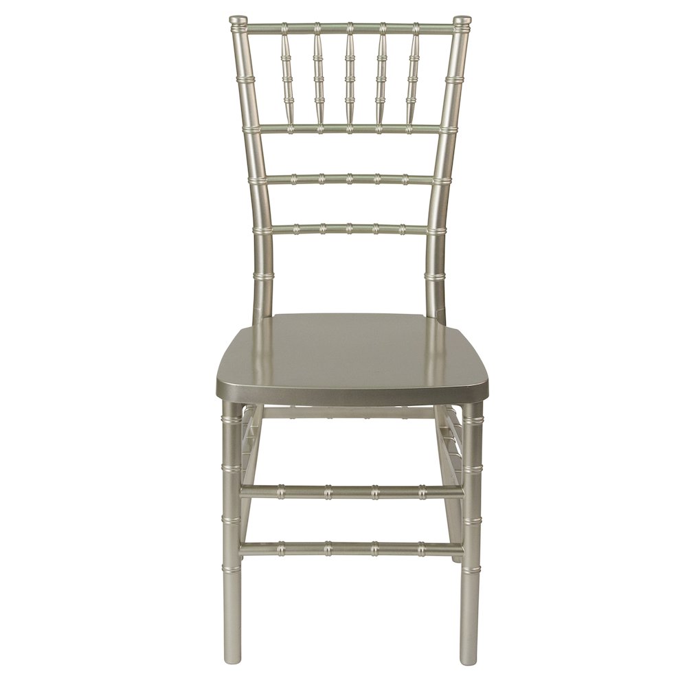 PREMIUM Champagne Resin Stacking Chiavari Chair. Picture 9