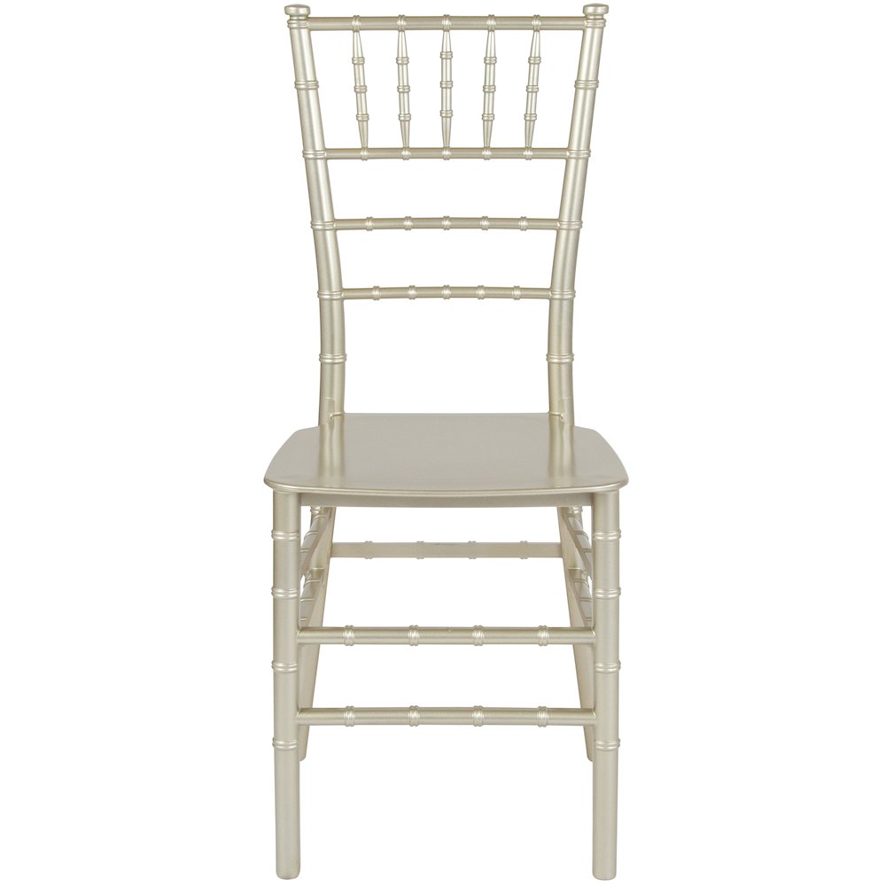 Champagne  Stackable Resin Chiavari Chair. Picture 5