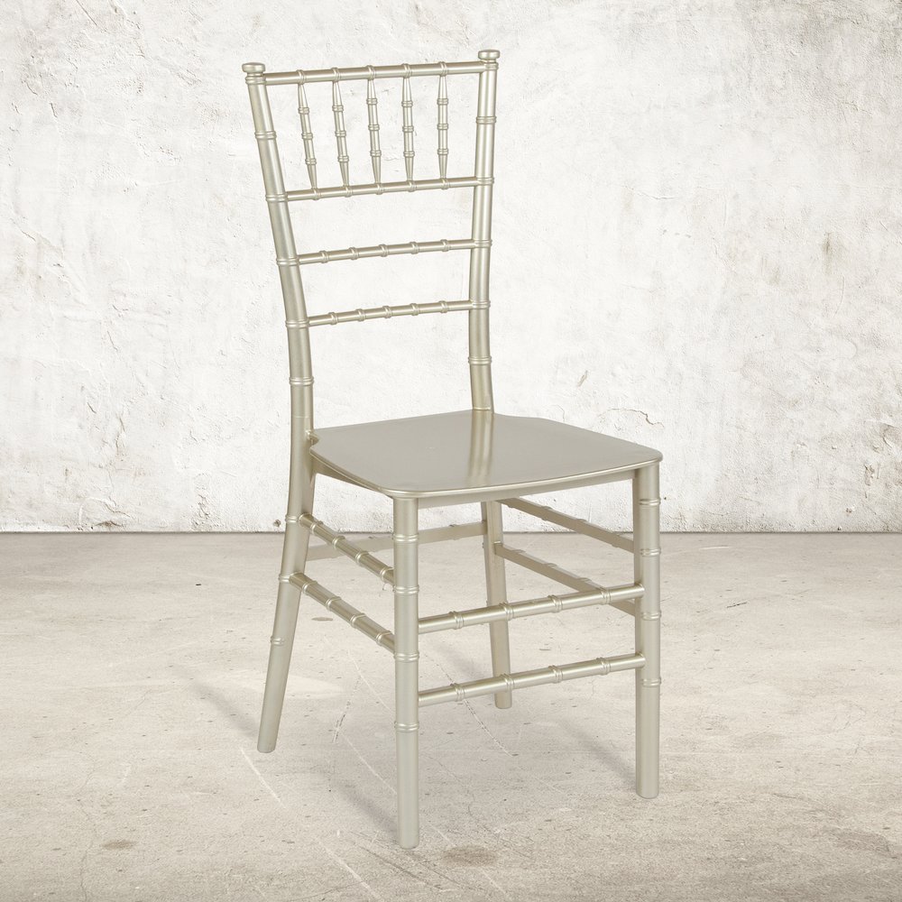 Champagne  Stackable Resin Chiavari Chair. Picture 9