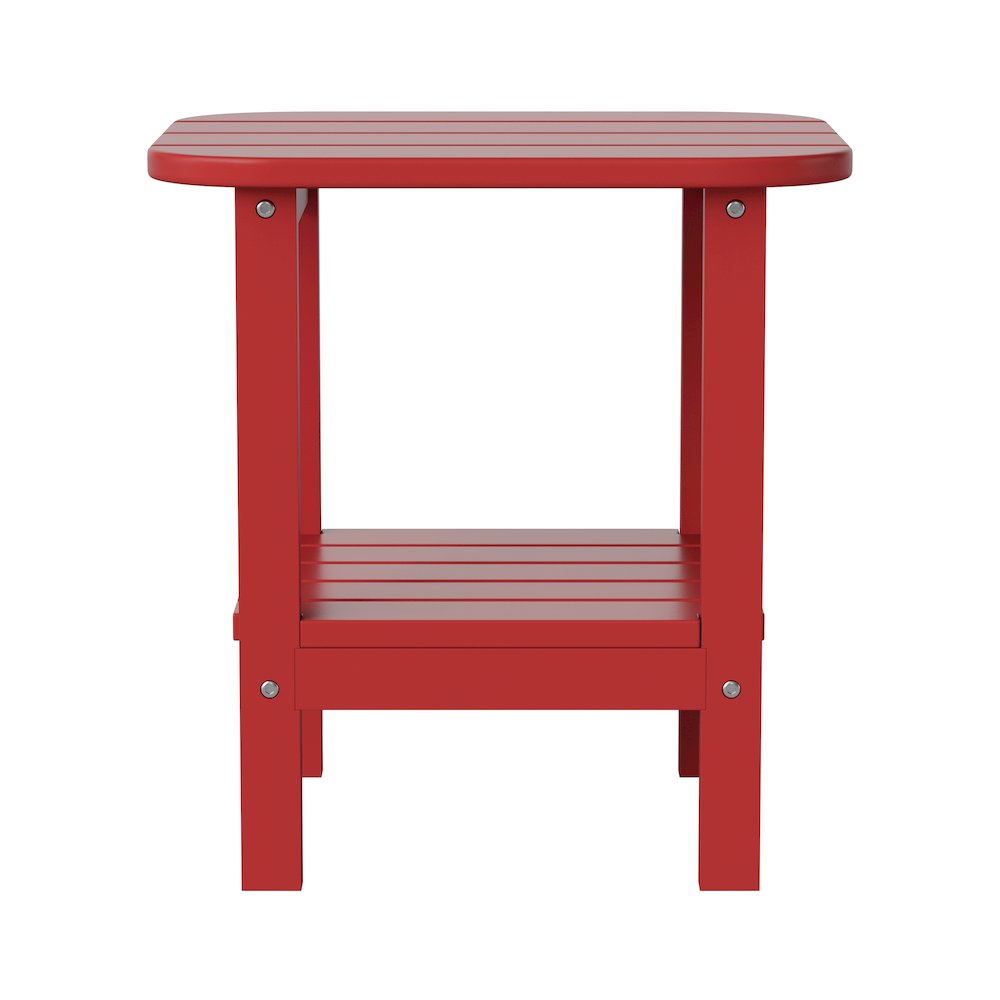 Contemporary 2 Tier Adirondack Side Table. Picture 10