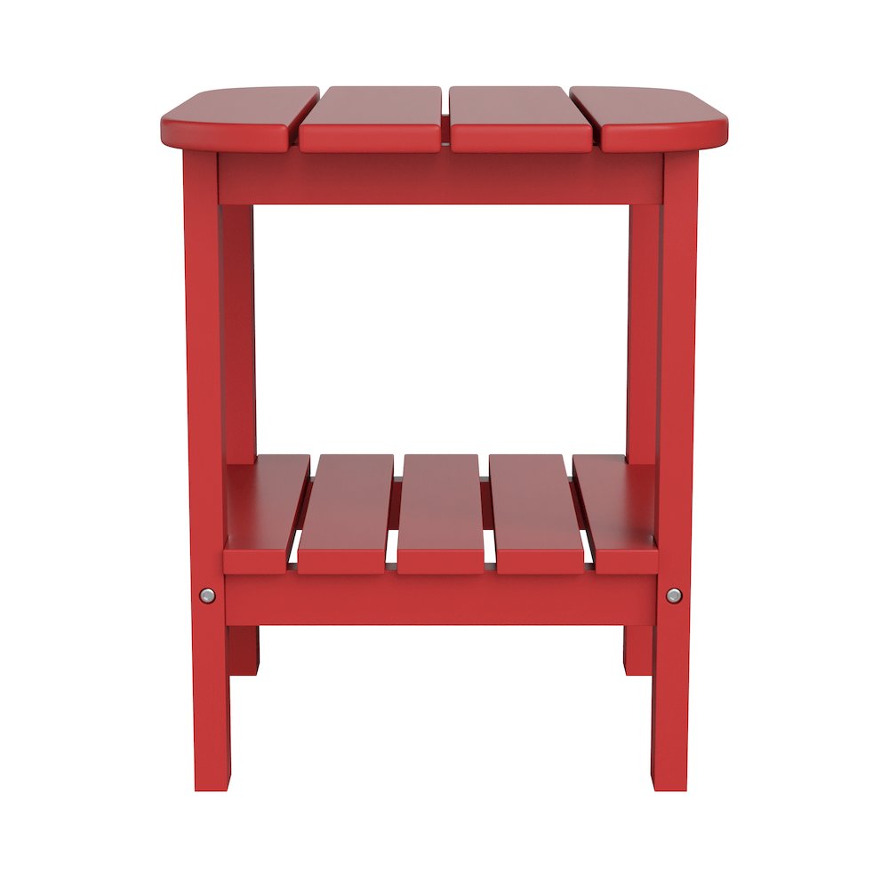 Contemporary 2 Tier Adirondack Side Table. Picture 9