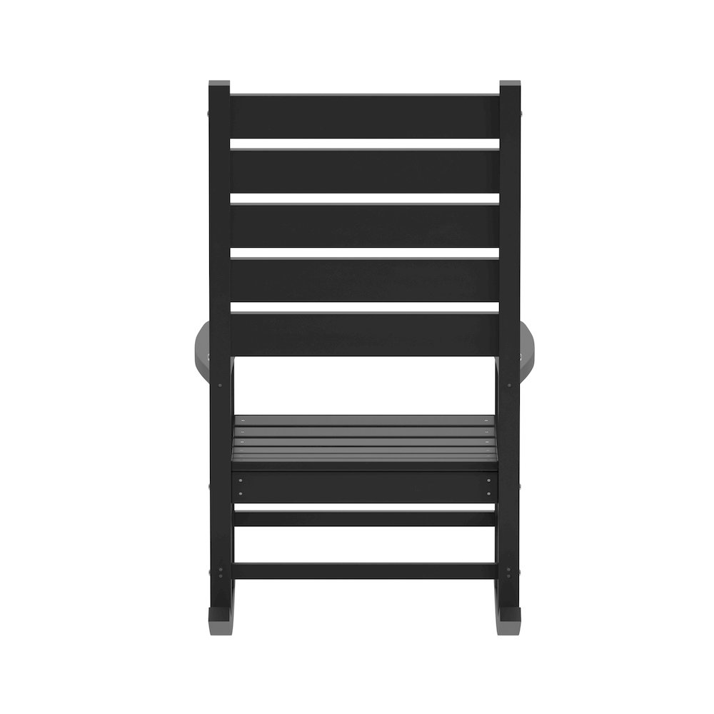 Classic Commercial Grade All Weather Rocking Chair. Picture 8