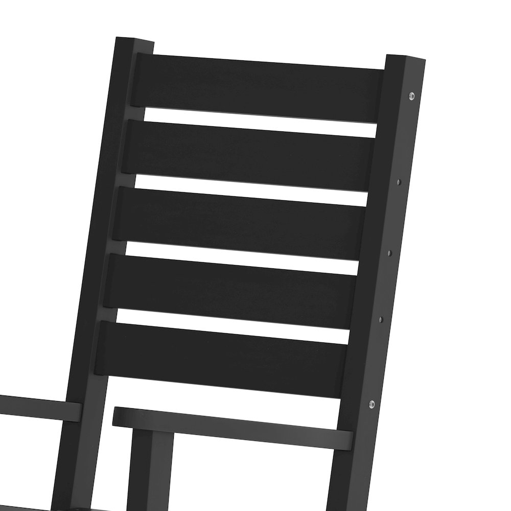 Classic Commercial Grade All Weather Rocking Chair. Picture 9