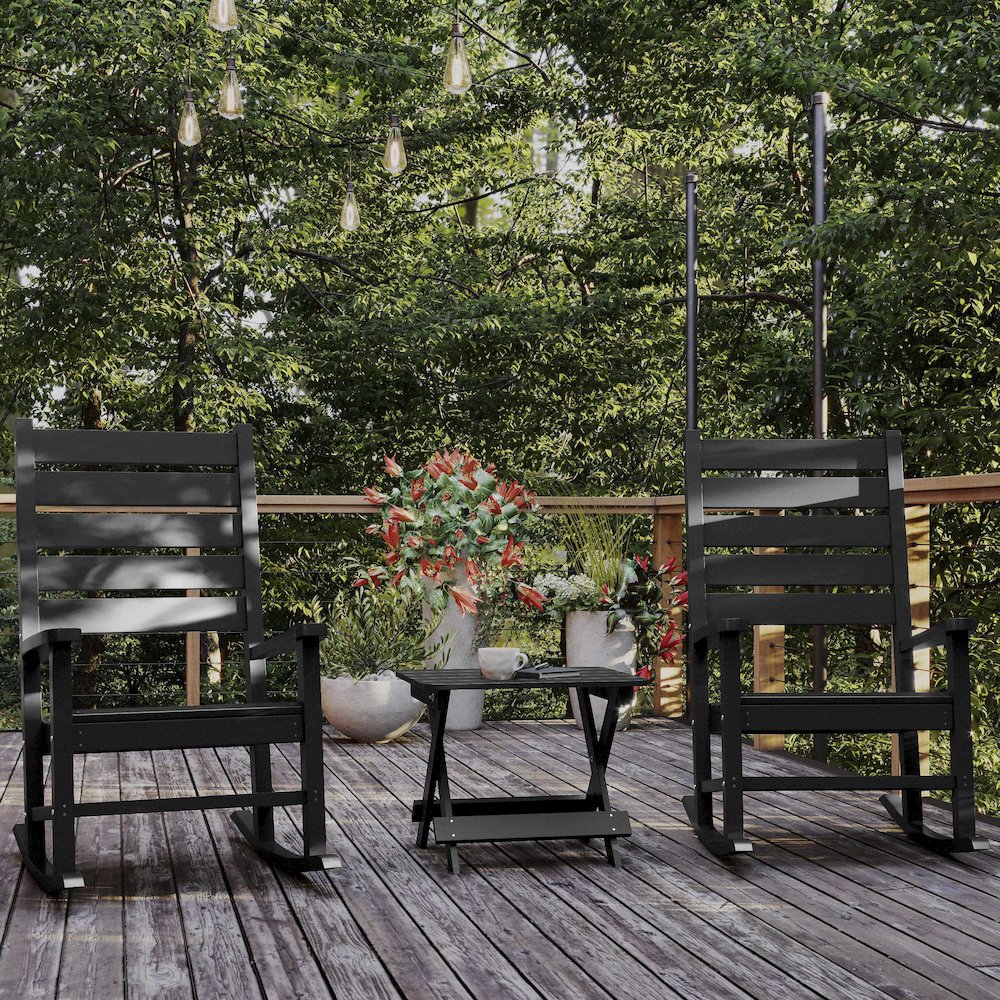 Modern Folding Adirondack Side Table. Picture 7