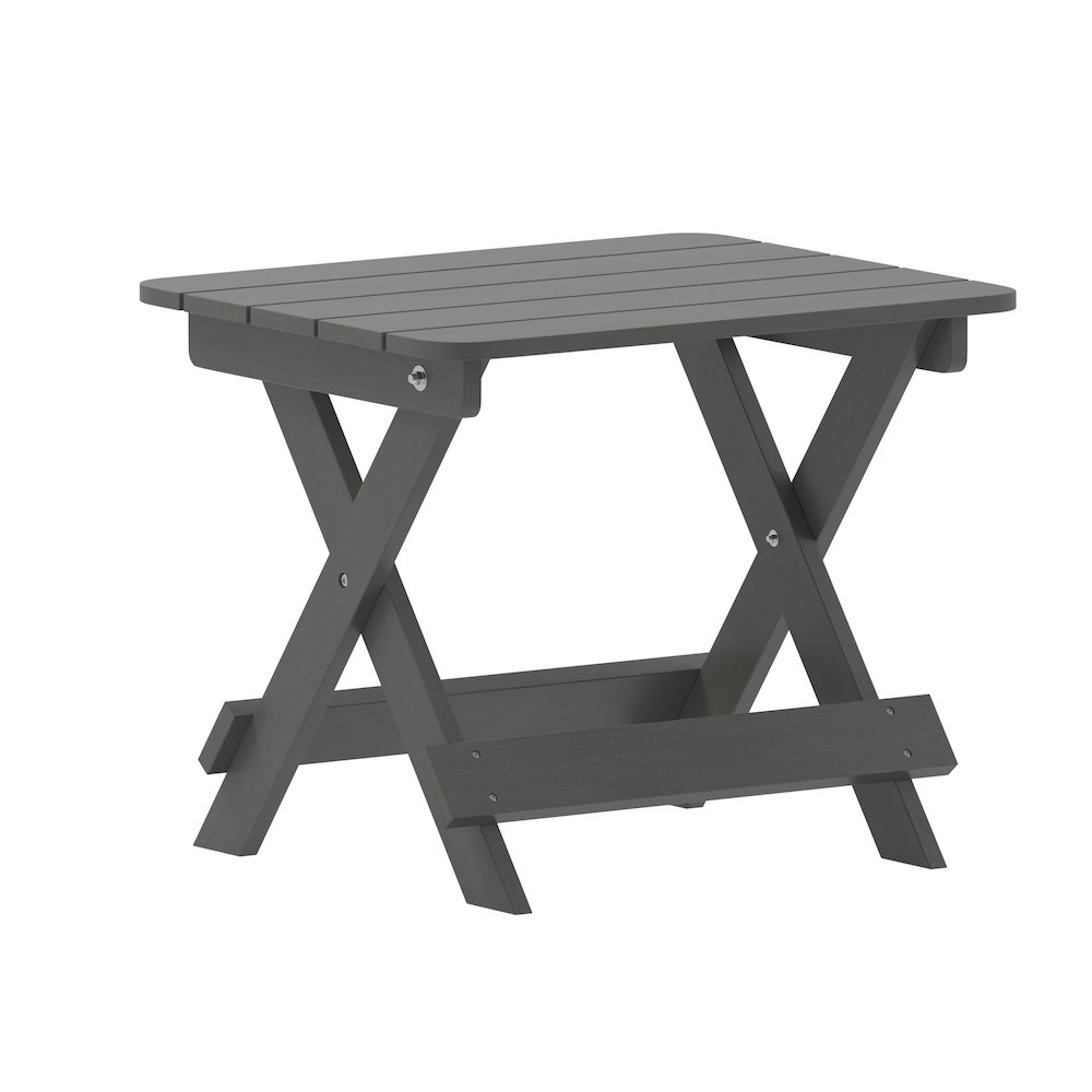 Modern Folding Adirondack Side Table. Picture 1