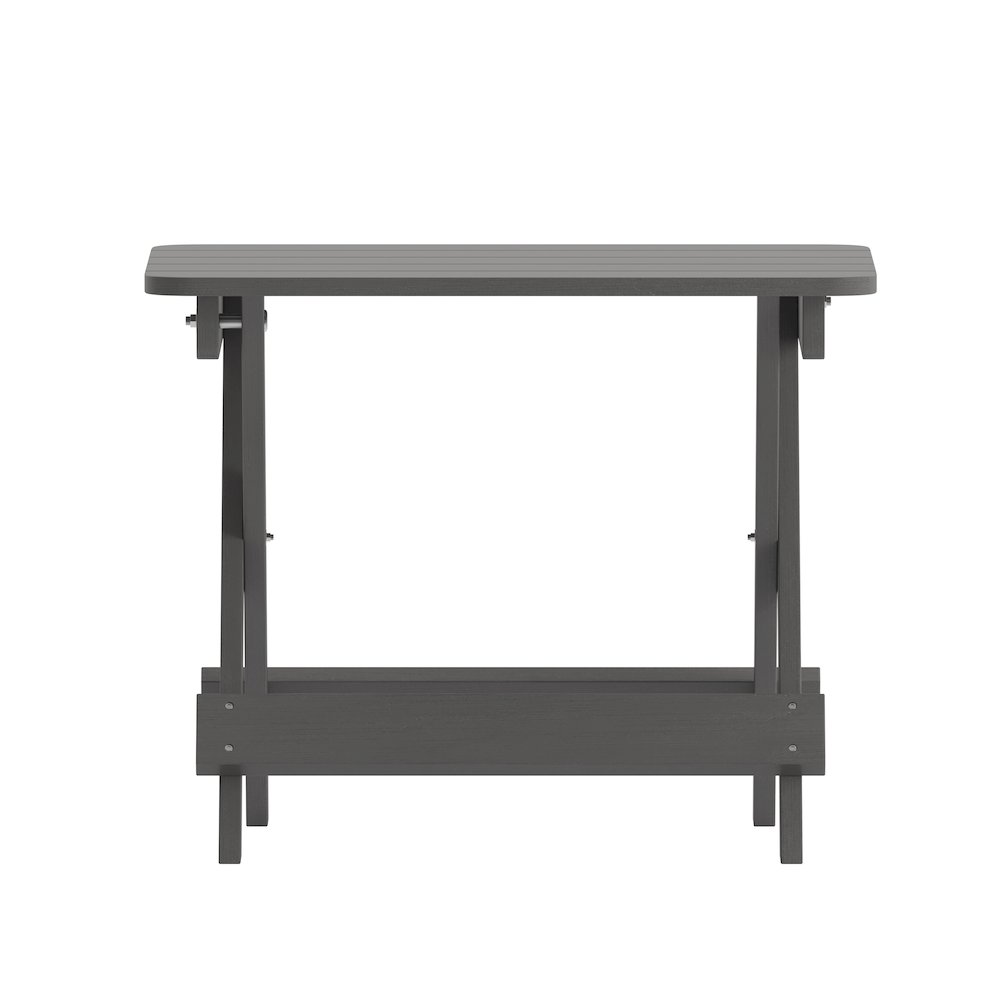 Modern Folding Adirondack Side Table. Picture 8