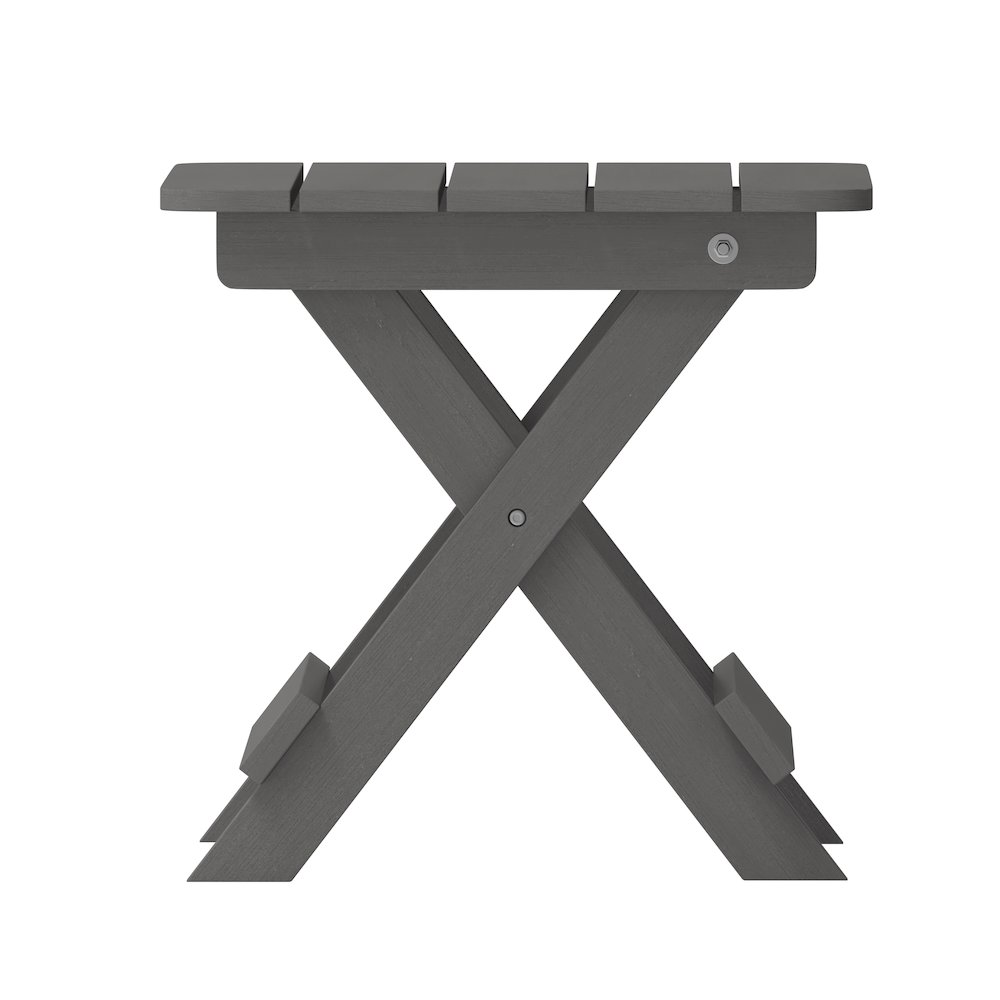 Modern Folding Adirondack Side Table. Picture 10