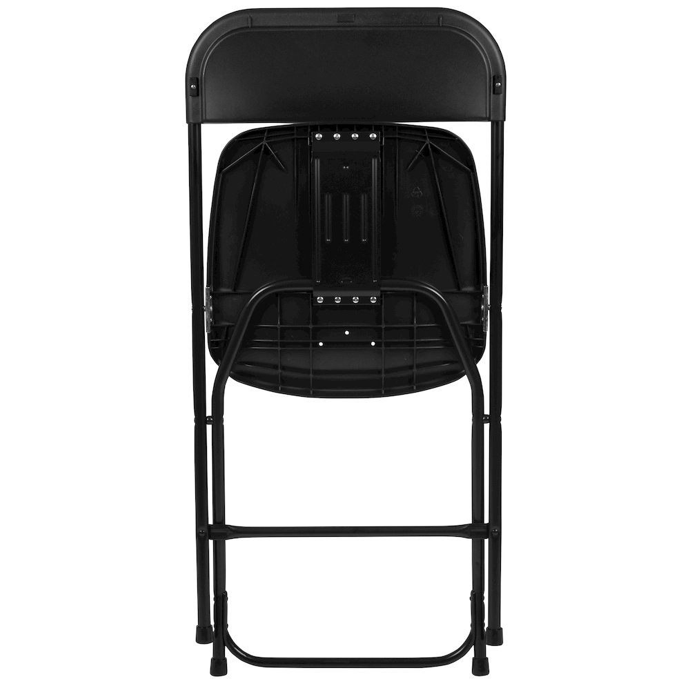 Plastic Folding Chair Black - 2 Pack 650LB Weight Capacity. Picture 13