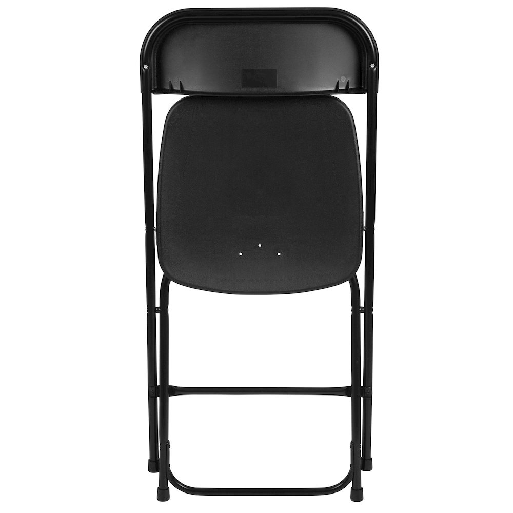 Plastic Folding Chair Black - 2 Pack 650LB Weight Capacity. Picture 16