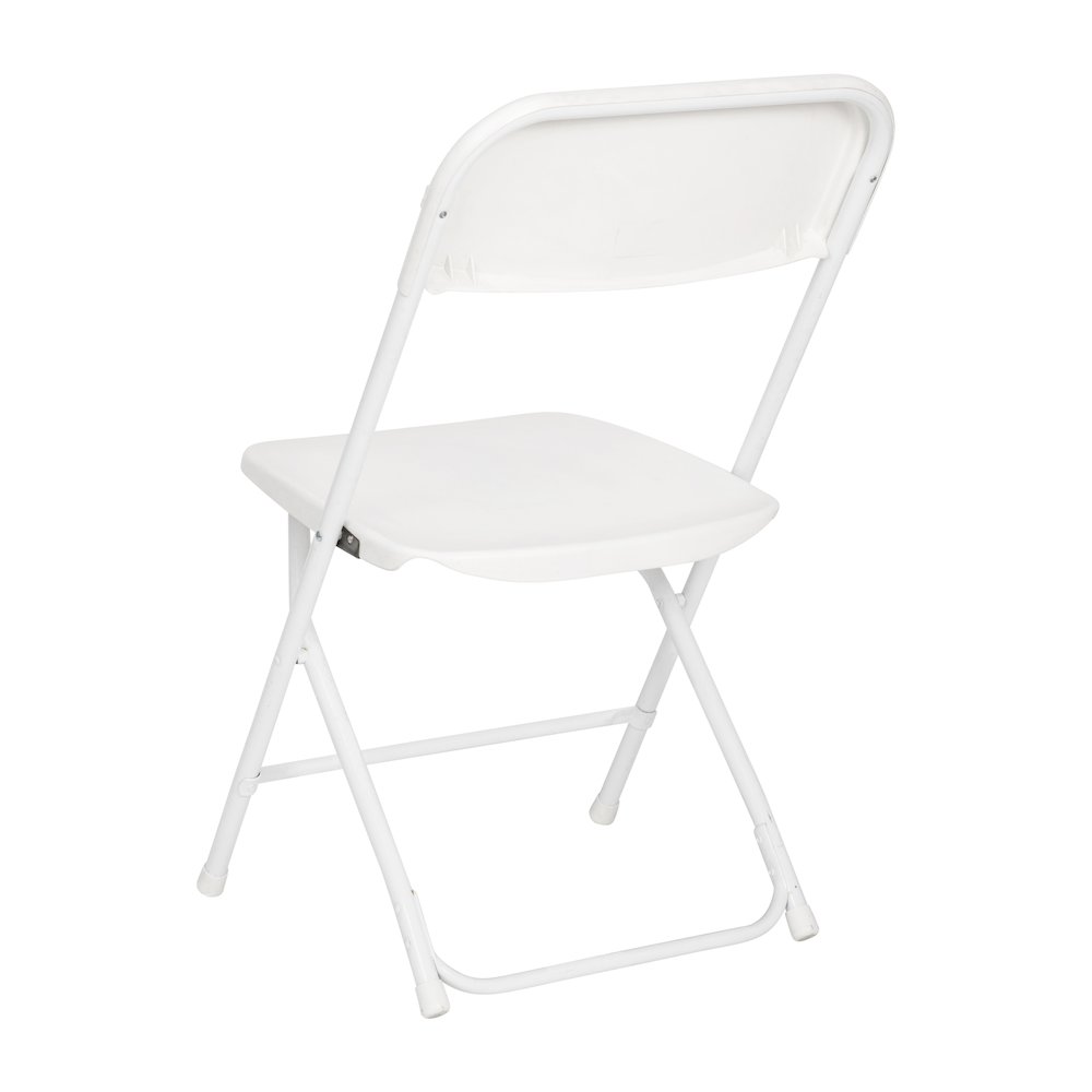 Multi-Use Versatile Commercial Big and Tall Folding Plastic Chairs - Set of 4. Picture 12