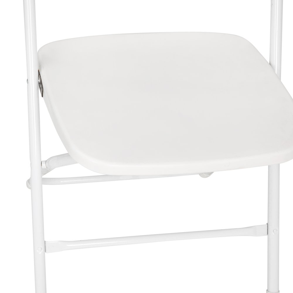 Multi-Use Versatile Commercial Big and Tall Folding Plastic Chairs - Set of 4. Picture 13
