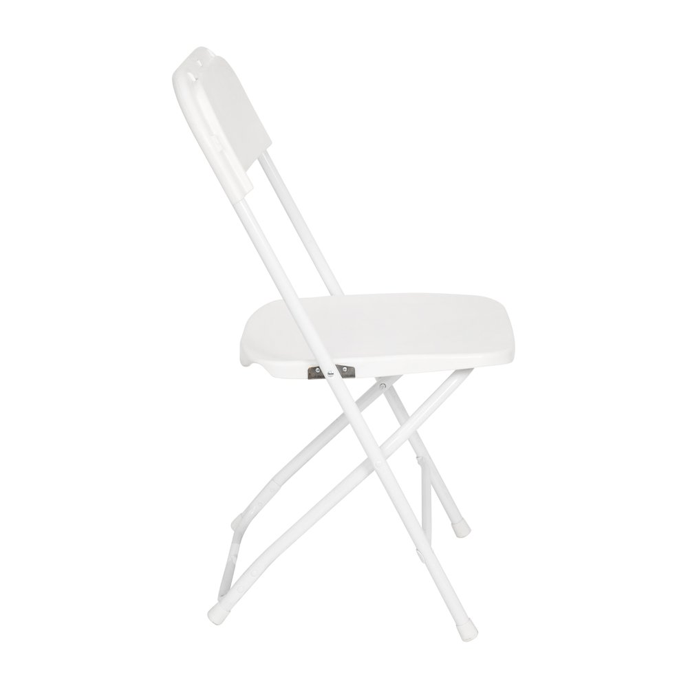 Multi-Use Versatile Commercial Big and Tall Folding Plastic Chairs - Set of 4. Picture 14