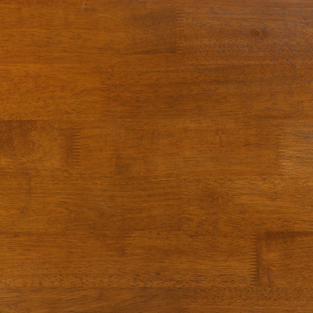 Farmhouse Style Solid Wood End Table with Traditional X-Frame Design in Walnut. Picture 11
