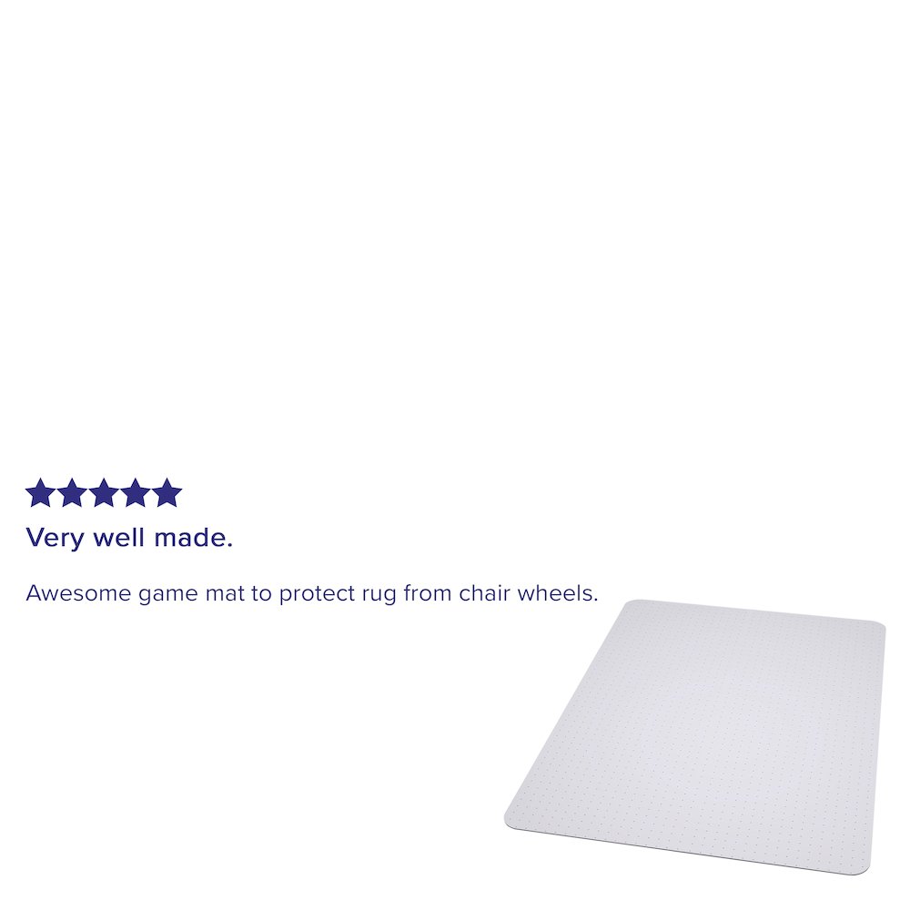 36'' x 48'' Carpet Chair Mat. Picture 4